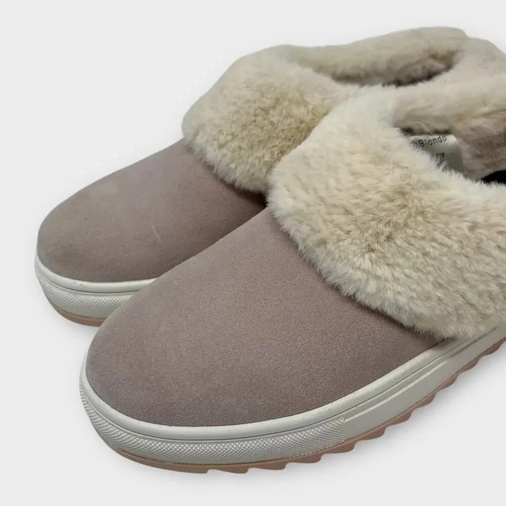 Blondo Suri Waterproof Slip-On Sneakers Pink Suede Size 5.5